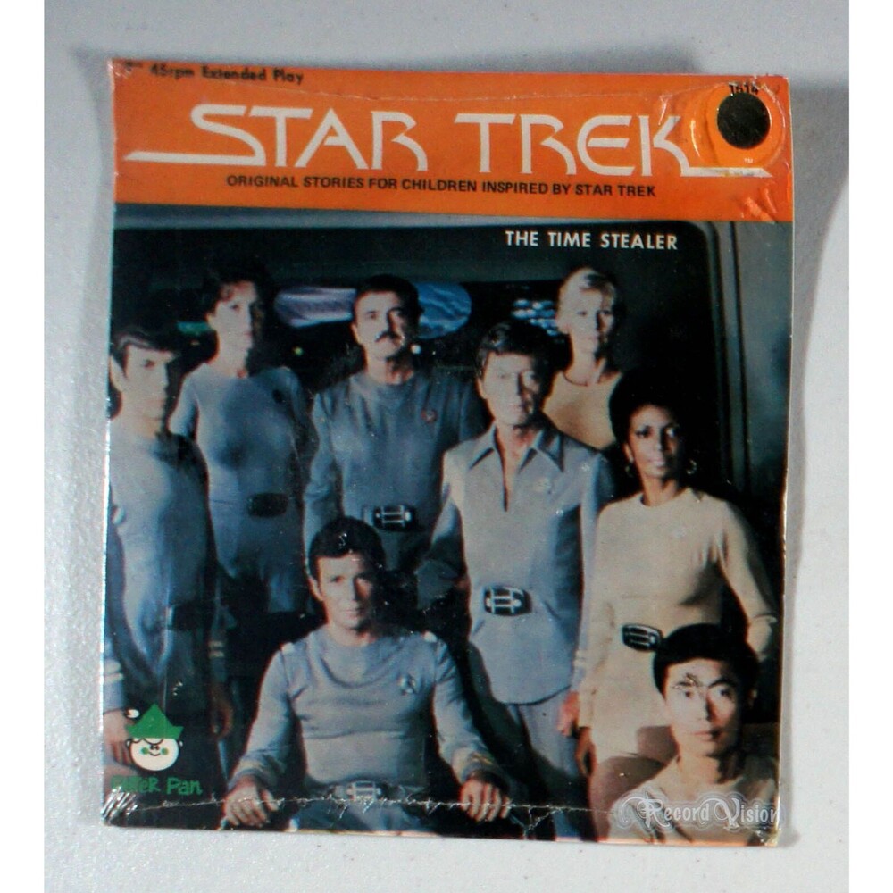 Star Trek: The Time Stealer (7") (1979) [SEALED] Vinyl 45 • Peter Pan Records